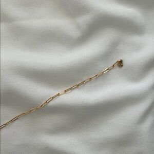 Mejuri Elegant Gold Chain Bracelet